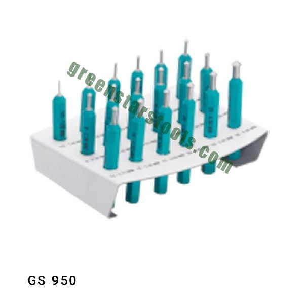 Gemstone Setting Gauge Set Acrylic Stand