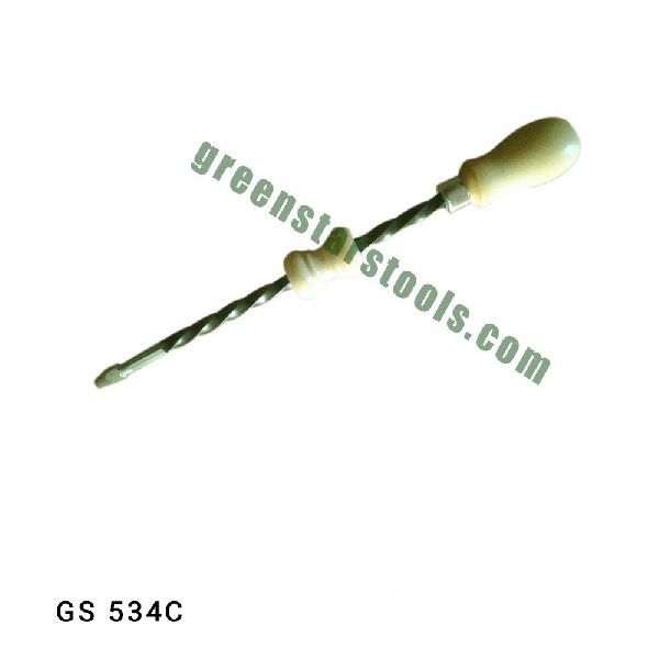 Pro-Craft Drilling Tool With A Wooden Handle