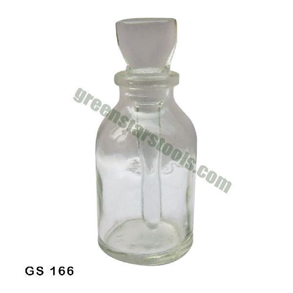 ROUND GLASS ACID BOTTLE