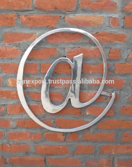 Aluminium Wall decorative sign