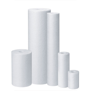 PP Polypropylene Spun Filter Cartridges, Color : White