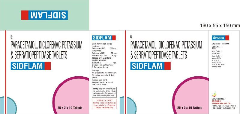 Sidflam Tablets