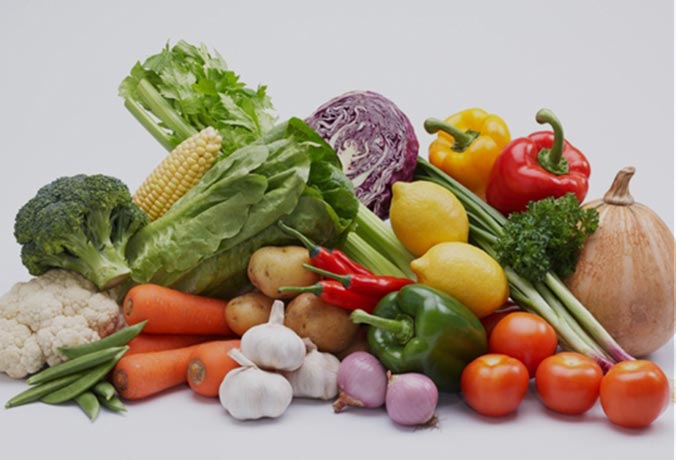 Fresh vegetables, Shelf Life : 10-25 days