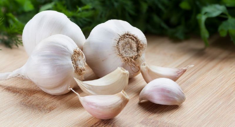 Organic fresh garlic, Packaging Size : 1kg