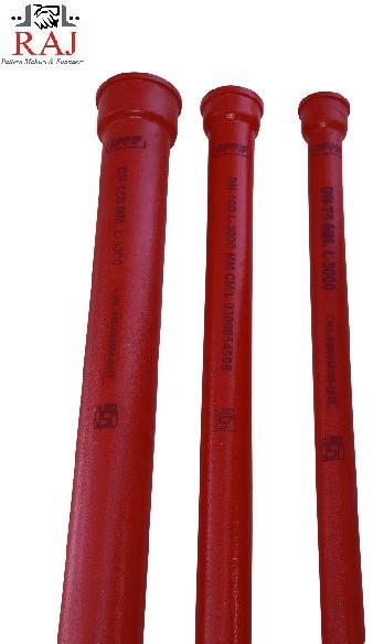 Cast Iron Centrifugally Spun Pipe, Length : 3 Meter