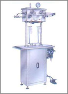 Semi Automatic Linear Counter Pressure Filler