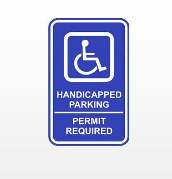 Handicapped Parking Sign