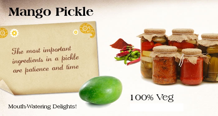 Mango Pickle, Packaging Size : 200g to 1 kg
