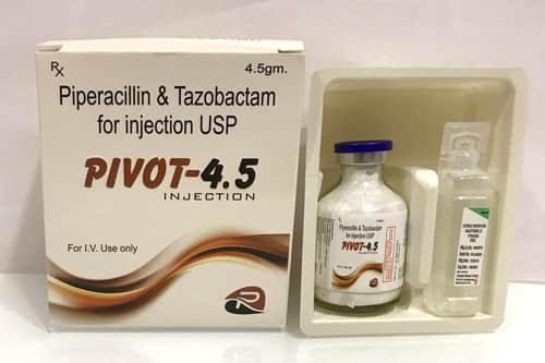 Piperacillin & Tazobactam for Injection USP, Form : Liquid