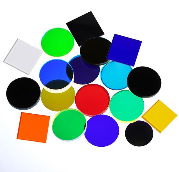 Custom optical Schott glass filters by CHANGHUI ELECTRO OPTICS CO LTD