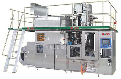 Aseptic brick packaging filling machine