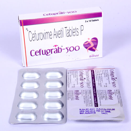 Cefuroxime Axetil 500 mg Tablets