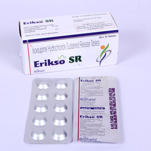Isoxsuprine 40 mg Tablets