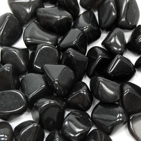 Gemstone Black Obsidian Healing Tumbled Stone