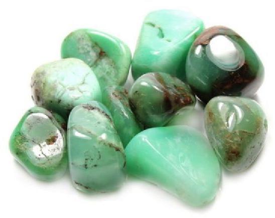 Gemstone Chrysoprase Healing Tumbled Stone