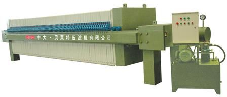 Frame filter press