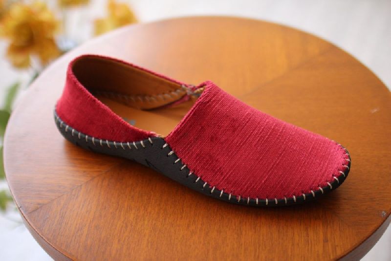 Footwear Cotton Velvet at Best Price in Agra | Taj Velvet & Silk Mills