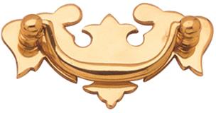 Brass plate handles