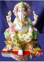 Ganesh Marble God Statue