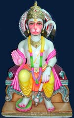 Hanuman Marble God Statue