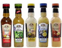 Oil Free Salad Dressing Toppings