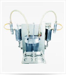 SEMI-AUTOMATIC LIQUID FILLING MACHINE TWO HEAD MODEL