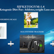 Blood ketone meter, Heart rate monitor and Body weighing scale for Ketogenic diet SIFKETOGYM-1.4