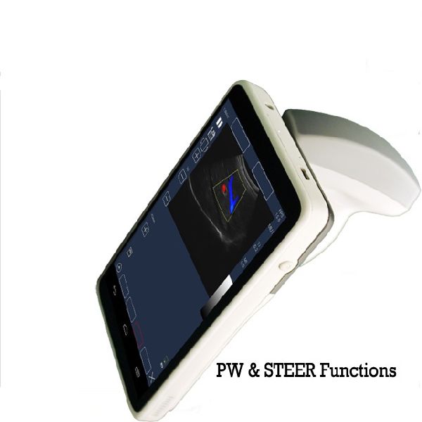 WIFI Convex Color Ultrasound Probe, PW & STEER 128 E : Sifultras-2.21