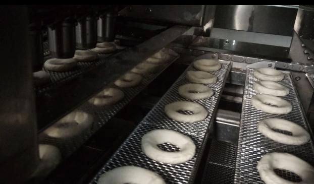 Yeast Donut Extruder With Fryer