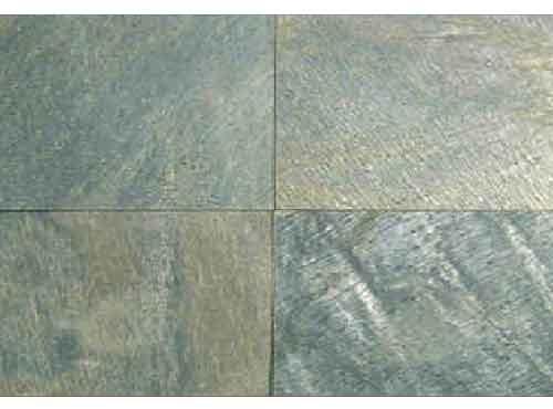 Deoli Green Slate, for Interiors Exteriors Flooring, Form : Slab