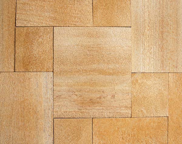 Thar Gold Limestone, for Interiors Exteriors Flooring, Shape : Rectangular