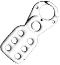 Electroplated Hasp