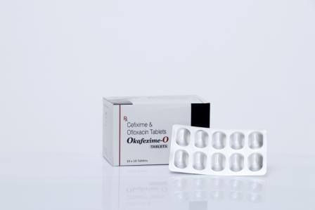 Cefixime 200mg, Ofloxacin 200mg Tablets