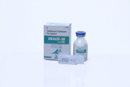 1000mg Ceftriaxone Injection, 500mg Sulbactam Injection