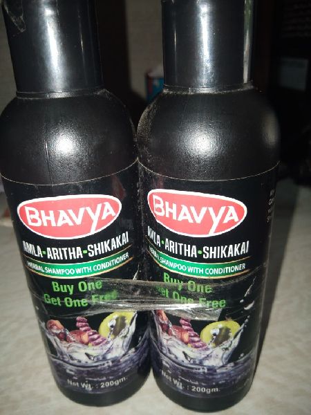 Bhavya Herbal Shampoo, for Hair care, Feature : Skin Friendly