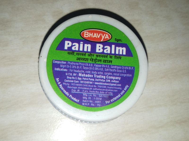 Bhavya Pain Balm