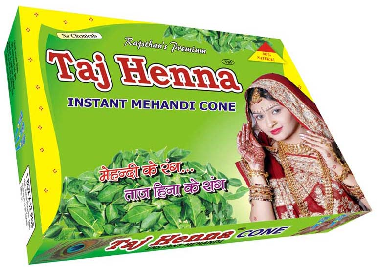 Henna Cone Box