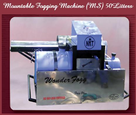 50 Liter (MS) Mountable Fogging Machine, Power : 1.5V X 4 Dry Battery