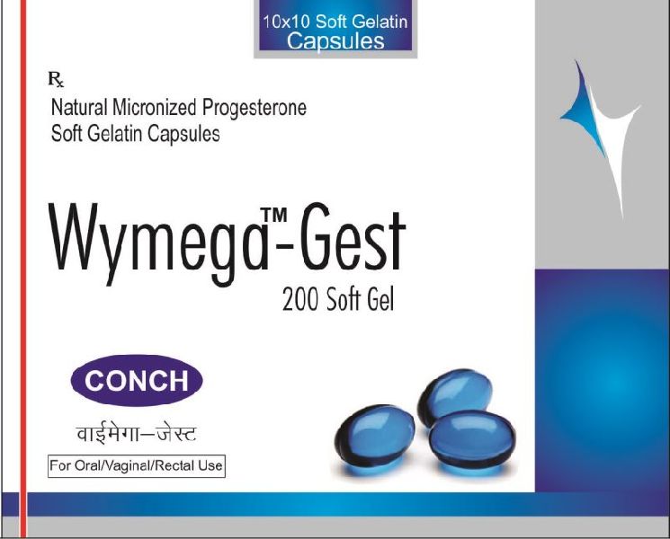 Wymega-Gest 200 Soft Gel Capsules
