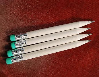 Paper Short Pencils