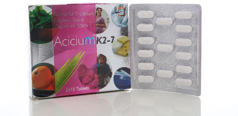 ACICIUM K2 - 7 TAB