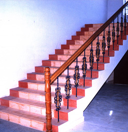Iron Staircase Handrailing