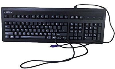 Dumb Terminal Keyboard, Color : Black