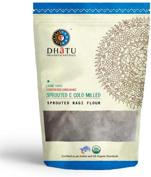 Organic Sprouted Ragi Flour