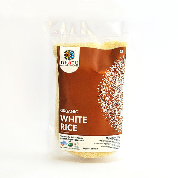 organic white rice