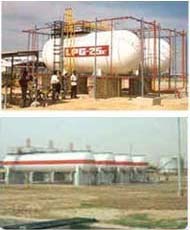 LPG-Propane-Ammonia Bulk Storage Installation