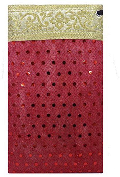 Mobile Cover with Maroon Net