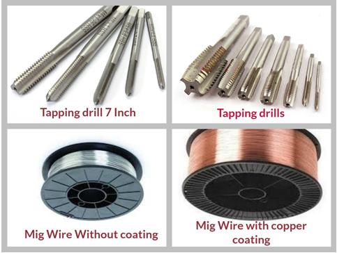 TAPPING AND MIG WIRES