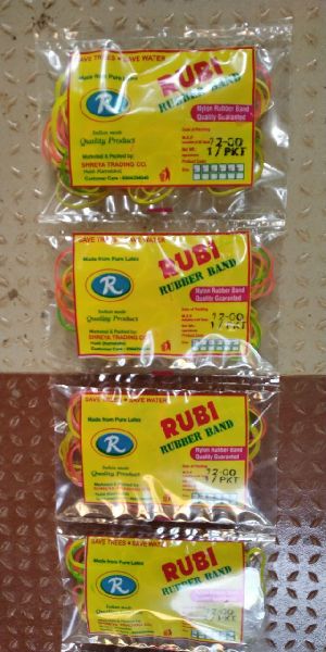 Rubi 1-10 Rubber Bands, Quality : Superior