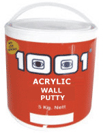 Acrylic Wall Putty, for By trowel
